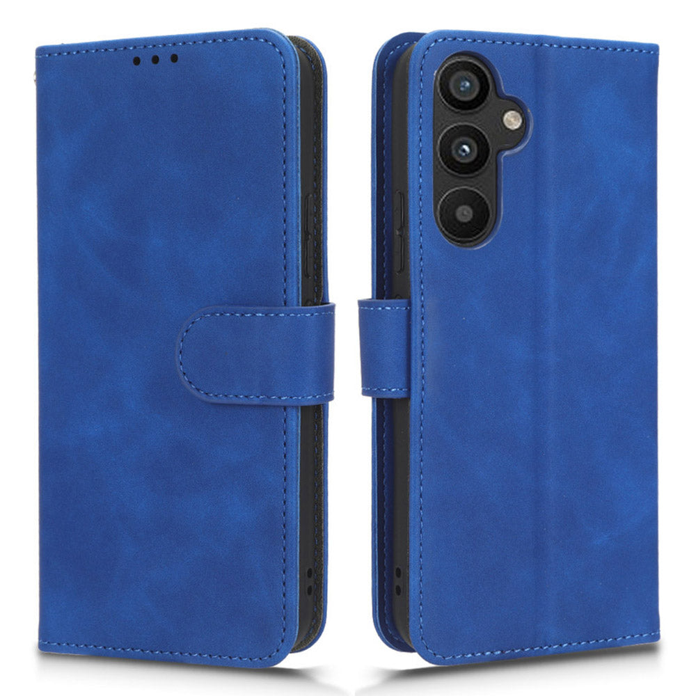 For Samsung Galaxy A34 5G Shockproof Phone Case Skin-touch Feeling Cell Phone Cover Stand Wallet with Wrist Strap For Samsung Galaxy A34 5G Shockproof Phone Case Skin-touch Feeling Cell Phone Cover Stand Wallet with Wrist Strap